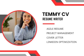 write scrum master resume, project management, and agile resume