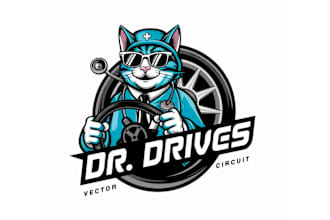 make an automotive logo or brand identity