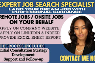streamline your job search, find job, job application as a reverse recruiter