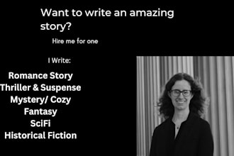 be your fantasy, scifi novel, story ghostwriter