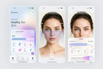 ai skincare app, ai skin scanner, ai skin analysis app, ai cosmetics app