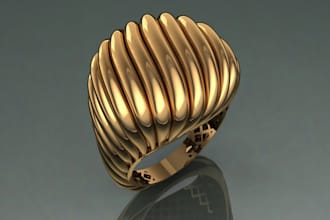 make any 3d jewellery model