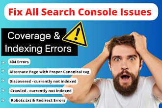 fix google search console errors to rank higher