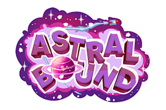 create a logo for a game or application