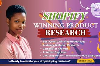 do shopify dropshipping product research to find shopify winning products