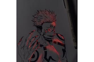 draw anime style sketchs