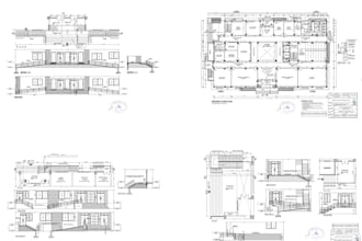 be your architect for your building plan and commercial projects