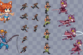 create any pixel animation