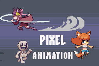 create any pixel animation