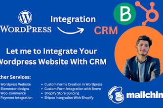 integrate CRM with your wordpress website