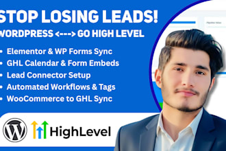 integrate wordpress with gohighlevel, ghl automation and leadconnector