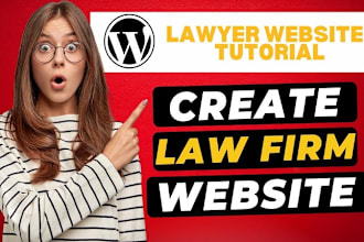 develop notary website, lawyer website, attorney, legal law firm website
