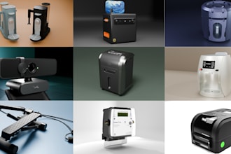 do 3d product modeling and realistic rendering using blender