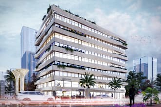 create realistic renders of exterior and outdoor spaces