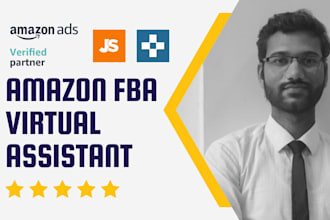 be your amazon account manager, amazon fba wholesale virtual assistant