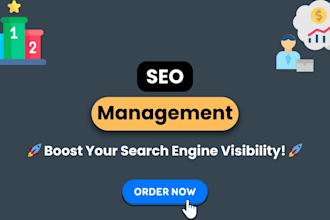 be your monthly SEO manager for technical and onpage optimization