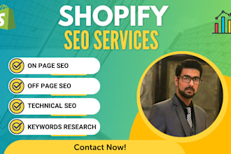 optimize your shopify website SEO with monthly shopify on page service