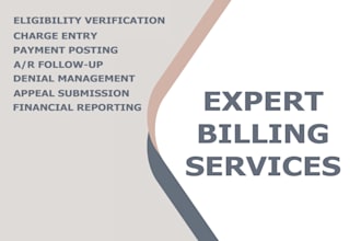 do medical billing, payment posting, denial handling