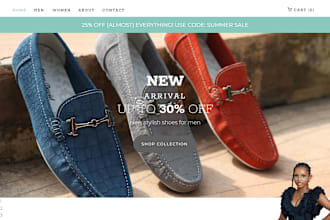 design shoe website, footwear, sneakers store, shopify shoe store, fashion store