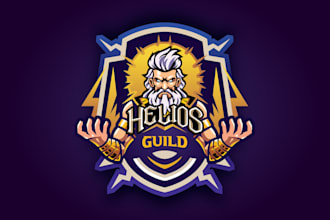 design mascot logo for gaming, twich, esport, anything