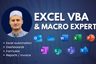 do excel automation via macro, vba, and formulas