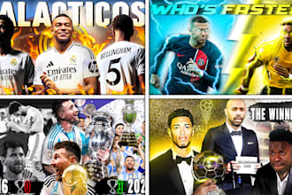 make the best football youtube thumbnail