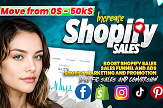 boost shopify sales, shopify dropshipping marketing, facebook ads sales funnel