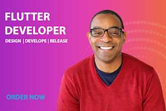 create a flutter mobile app