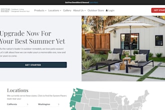 generate exclusive hardscaping and landscaping leads landscaping website design