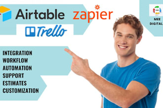 setup monday crm trello airtable asana clickup basecamp zapier notion agile crm