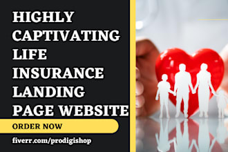 design life insurance health insurance insurance mortgage website landing page
