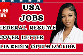 write a job winning federal resume for USA jobs