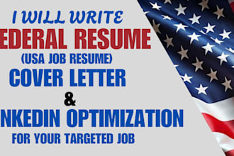 write federal resume writing for targeted job, USA jobs