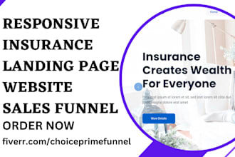 design insurance landing page law firm website lawyer sales funnel lawyer leads