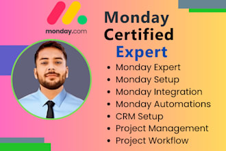 be your monday expert for professional monday setup automate and scale business
