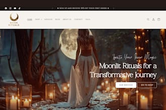 build a dynamic spiritual website tarot reading website church ministry website