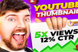 create thumbnails like mr beast