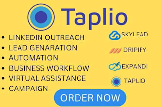 be your taplio linkedin outreach expert expandi io skylead dripify