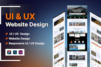 design UI UX, wireframe and prototypes for website and mobile app in figma