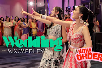 make a smooth mix of punjabi songs for wedding or event