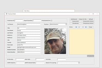 help you with your access database