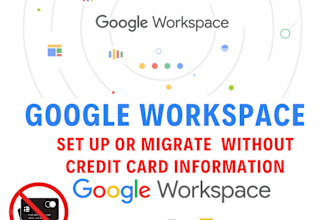set up or migrate to google workspace without credit card information