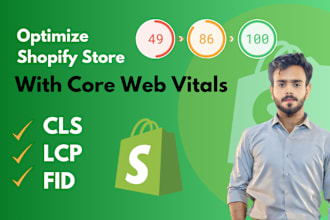 fix lcp, cls, fid, and fix shopify core web vitals
