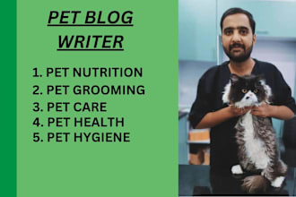 craft engaging and informative pet blog content