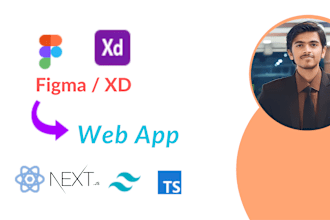 convert figma to react js, figma to next js with tailwind css