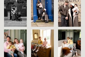 take beautiful pictures of you and your family in london