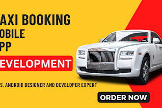 develop taxi booking app, rideshare app, uber clone, ola app, gojek, turo, lyft