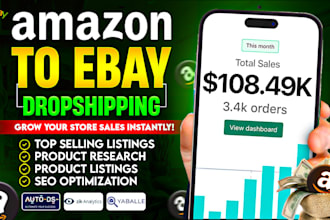 amazon to ebay dropshipping listings via autods