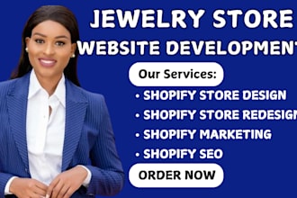 design jewelry website, jewelry shopify store, fashion website , fashion store