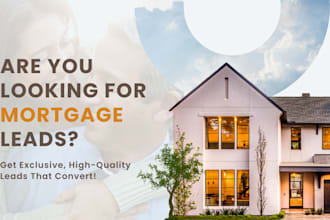 generate exclusive mortgage leads first time home buyers leads via facebook ads